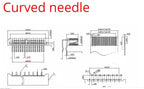 10Pcs 1.0mm FPC/FFC Connector LCD Flexible Flat Cable Socket Double Row 4/5/6/7/8/9/10/11/12/14/16/18/20/22/24/26/28/30/32P