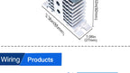 SSR Solid State Relay DIN Rail Relay With Heatsink 10A 25A 40A 60A 80A 100A 120A DC - AC DC - DC AC - AC Single Phase Control