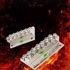 Ground Row Copper Bar Connection Terminal JDG-A Distribution Box Double-layer Terminal Block Copper galvanizing large current