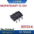 5-10/PCS New Original MCP4725A0T-E/CH MCP4725A0T MCP4725A Screen printing AJ** SOT23-6 Analog-to-digital converter In Stock