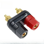 1/5/10pcs Banana Plugs Jack Socket Couple Terminals DIY Connectors Red Black Connector Amplifier Terminal Binding Post Speaker