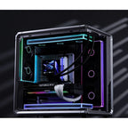 JONSBO ZE-120/240/360 PC Case Fan ARGB Four-sided Thousand-layer Mirror PWM Gaming Combined Cooling Fan