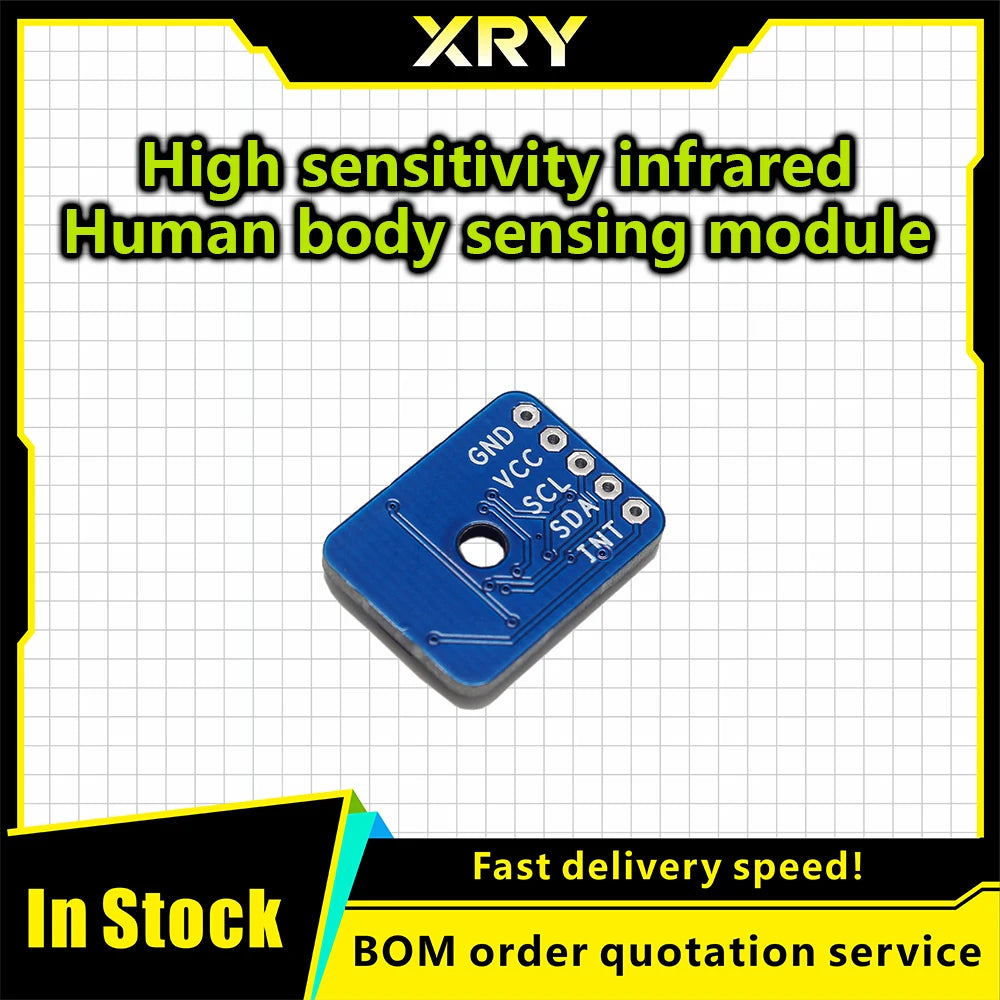 XRY Low power, high sensitivity infrared (IR) sensor for presence and motion detection, STHS34PF80