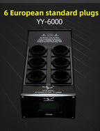 YYAUDIO HiFi Audio Noise AC Power Filter Power Conditioner Power Purifier Surge Protection with EU Outlets Power Strip