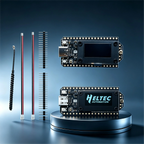 Heltec Meshtastic Wifi LoRa 32 V4 Dev-Board with ESP32 SX1262 GPS 0.96inch OLED Solar Powered Low Power ESP32-Based Arduino IoT