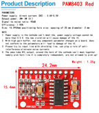Bluetooth 5.0 PAM8403 MINI Digital Amplifier Board 2 * 3W Class D Digital DC 2.5V To 5V Power Speaker Module With Potentionmeter