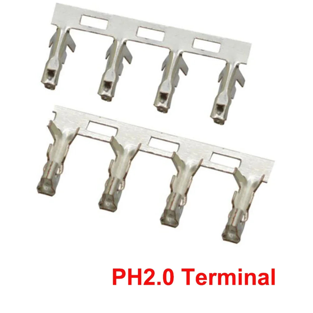 1000pcs XH XHD PH2.0 PHB CH3.96 VH3.96 KF2510 Dupont SM ZH1.5 1.25 SH1.0 MX3.0 Strip Metal Needle Crimp Cold-pressed Terminal