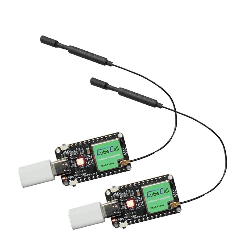 2PC New lOT Lora Node HTCC-AB01 forArduino loT Lora Node v2 Version433MHZ/868-915MHZ ASR6501 Cubecell Development Board