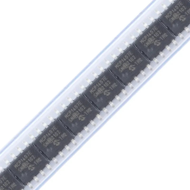 1~100Pcs MCP1407-E/SN SOP8 Surface Mount 6A High Speed Power MOSFET Driver Integrated Circuit Chip For Power Control Board