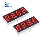 5PCS LED Digital Tube Display 0.28/0.36/0.4/0.56/0.8-Inch 1/2/3/4-Bit 7 Segment Common Cathode/Anode Red/White/Yellow/Green/Blue