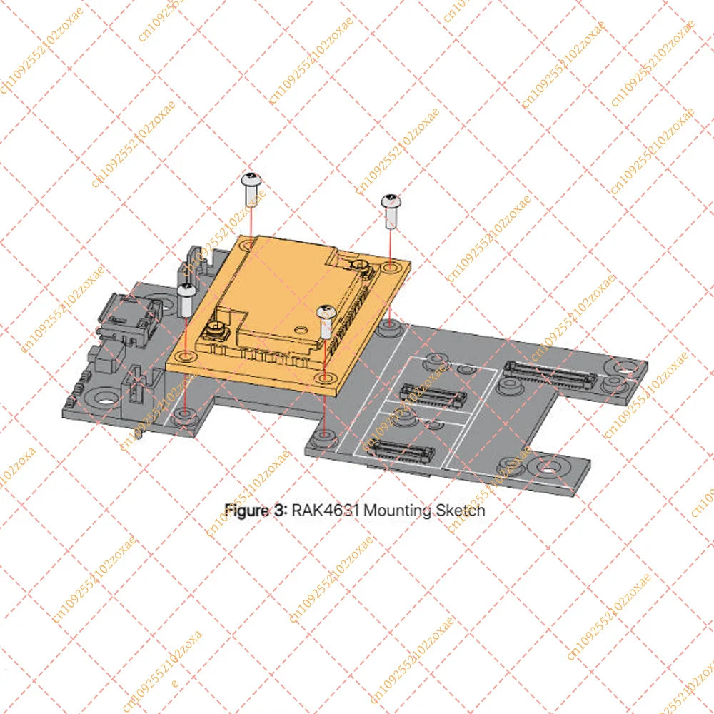 RAK4630 NRF52840 SX1262 Module LoRaWAN IoT Development Board Long Range Wireless Communication Tech Specs