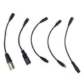 DC 5.5 × 2.1mm Female Conversion Cable DC to 3pin XLR/GX12 GX16 Aviation/Xiaomi Connector Car Battery Charger Adapter Cables