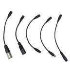 DC 5.5 × 2.1mm Female Conversion Cable DC to 3pin XLR/GX12 GX16 Aviation/Xiaomi Connector Car Battery Charger Adapter Cables