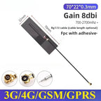 2PCS Full Frequency 5G 4G LTE GSM GPRS 2G 3G NB-IoT Module with Built-In FPC/PCB High Gain Patch Antenna for IoT Device