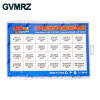 400PCS 24Values SMD Electrolytic Capacitor Kit 1uF-1000uF 6.3V-50V for Electronics Projects