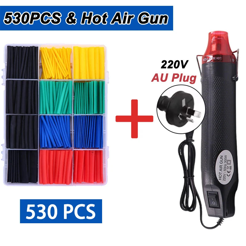 Heat Shrink Tube Kit Thermoresistant Tubing Heat Shrink Wire Wrapping Electrical Connection Cable Insulation Sleeved Protecter