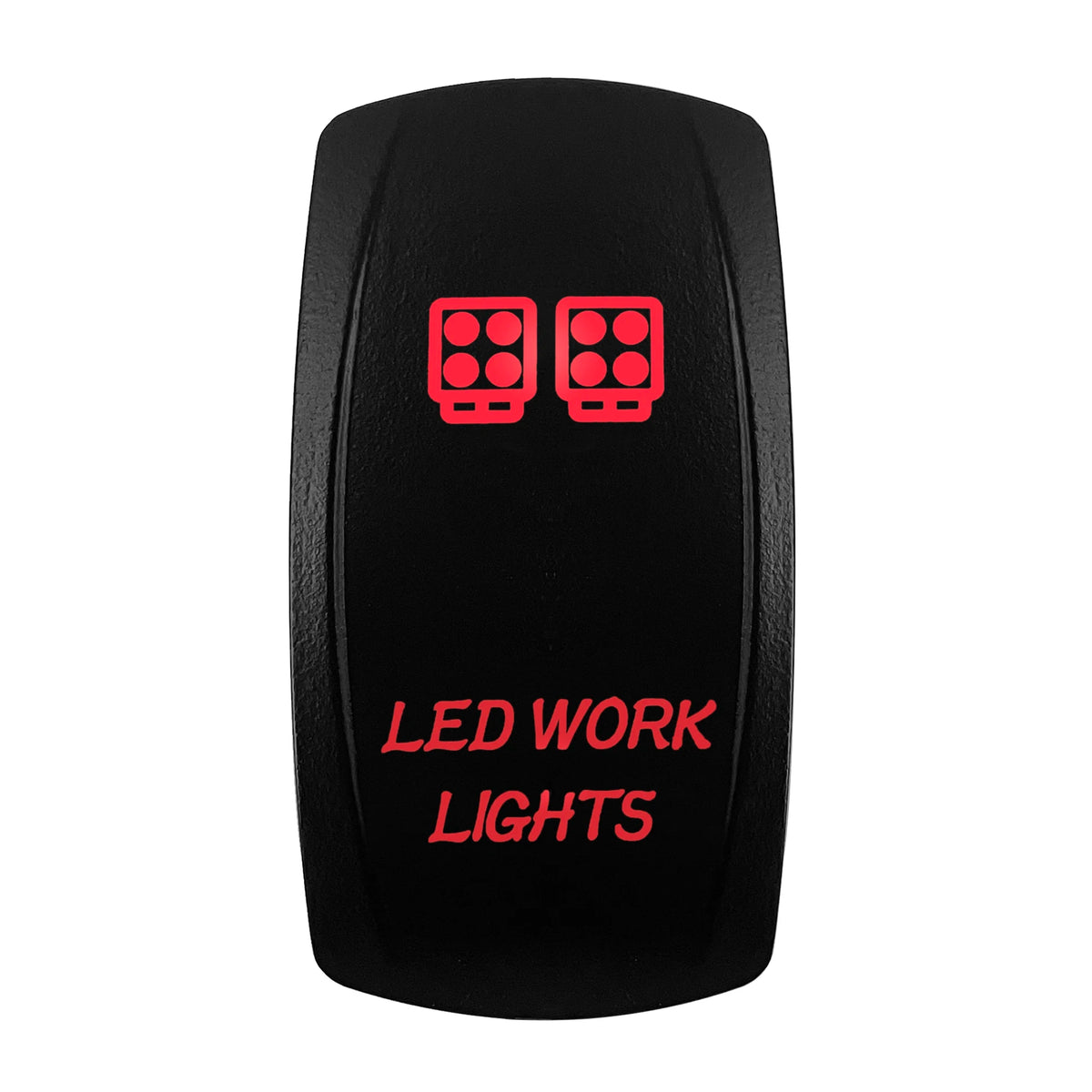 Red Led Light Rocker Switch 12V/24V SPST DPDT Toggle Switch ON OFF/ ON OFF ON Backlight Latching / Momentary Dash Panel Control