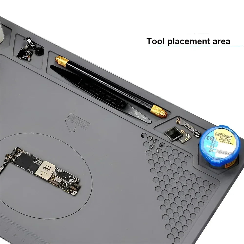 ESD Heat Resistant 932℉ Soldering Mat Job Tools Computer Phone Repair Kit Working Repair Pad Heatresistant Maintenance Platform