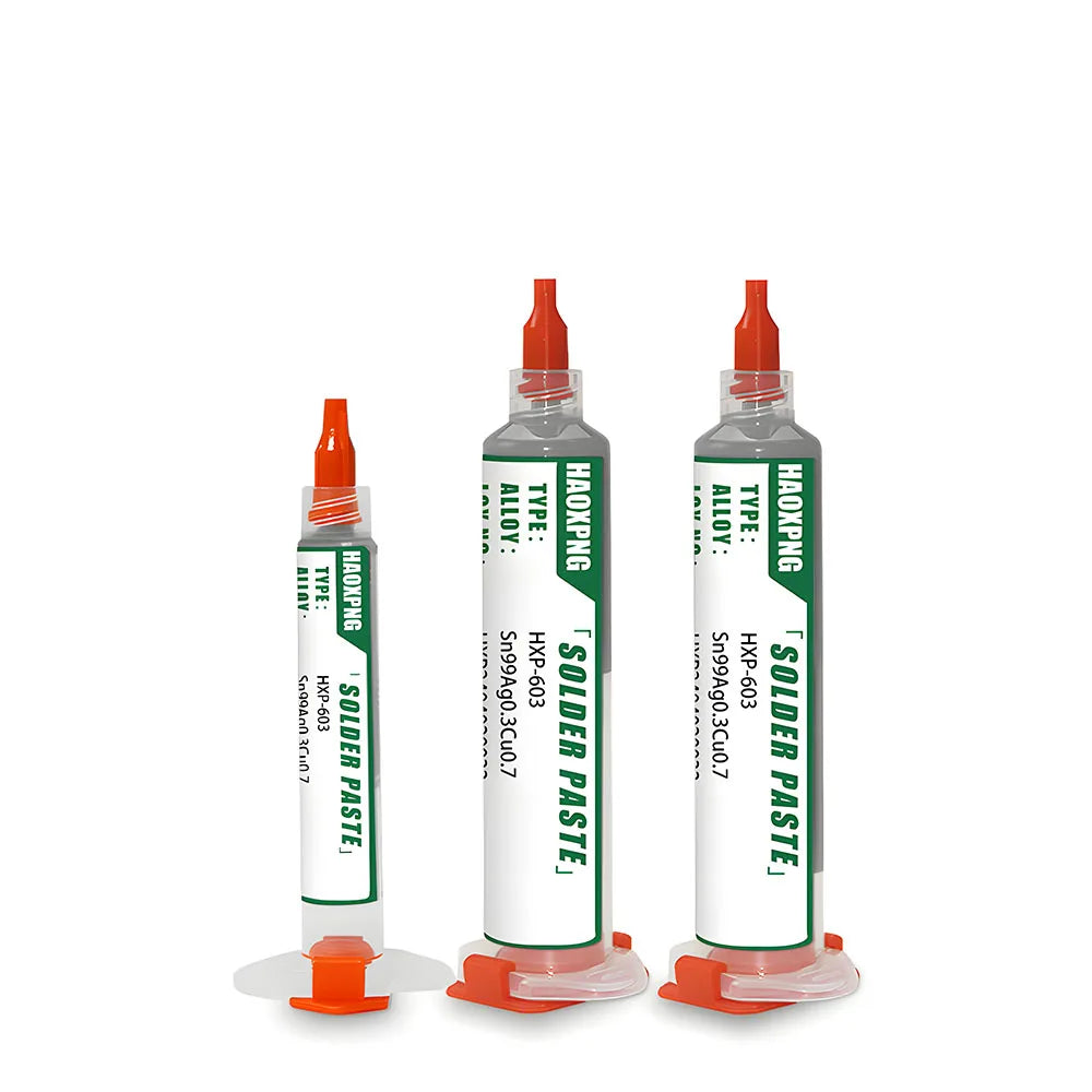 Sn99ag0.3cu0.7 Lead-free Solder Paste 217°c No-clean High Temperature Solder Paste For Smd/bga/smt/ic/pcb Repair
