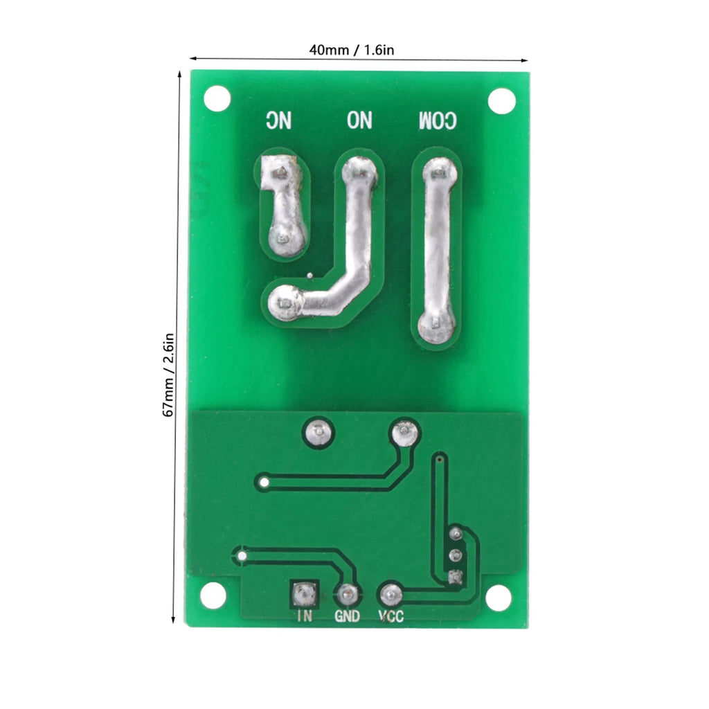 30A YYG-2 DC 5V/12V/24V Relay Module High Power One Way High/Low Level Trigger Optocoupler Isolation Relay Module