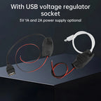 4K Module Wireless Camera  AC 220V To DC 5V 1A 2A 5W USB Transformer Voltage Regulator Power Supply Module Step Down Converter