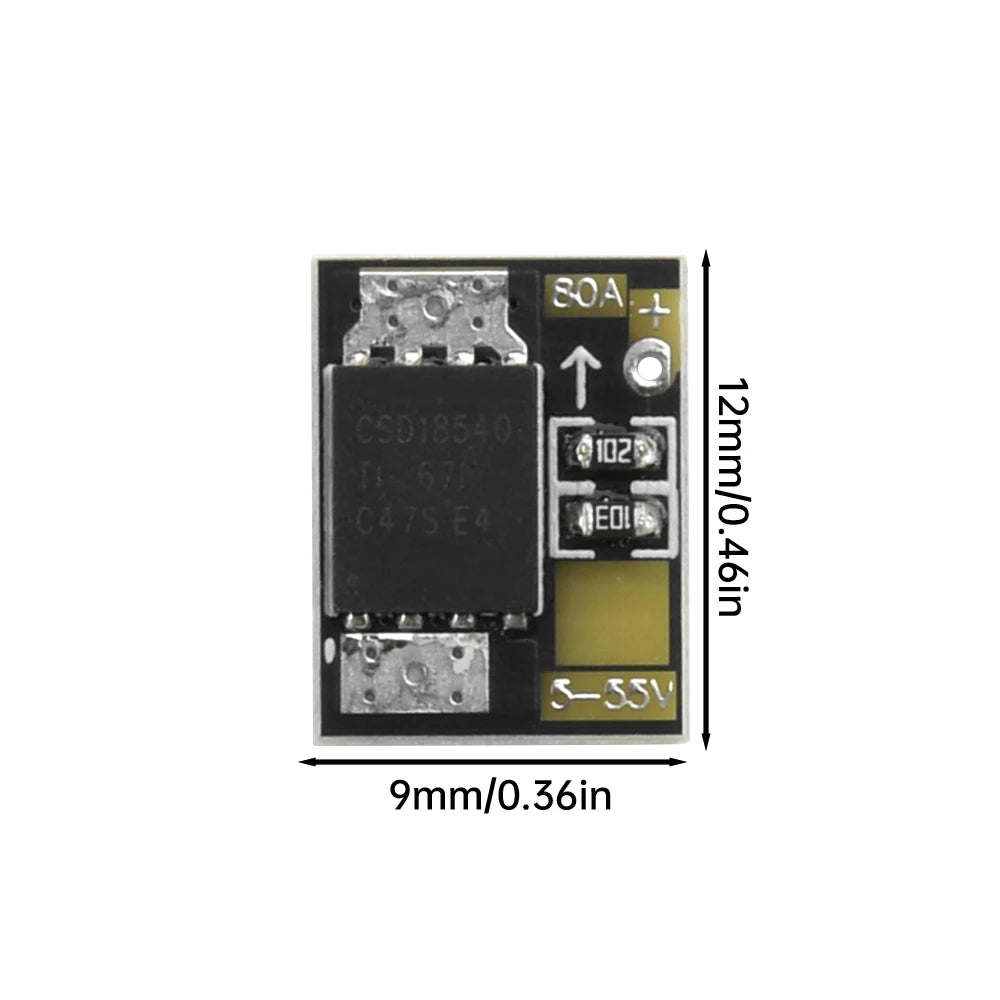 1~5PCS 40A 80A 160A 200A 300A Mini High Power MOS Trigger Switch Drive Module Field Effect Tube PWM Regulation Electronic Switch