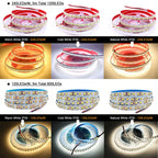5V 12V 24V 2835 Led Strip 5m 300/600/2400 Pixels Led Tape SMD 3528 Fiexible Light Bar Strips Under Cabinet Lighting Backlight