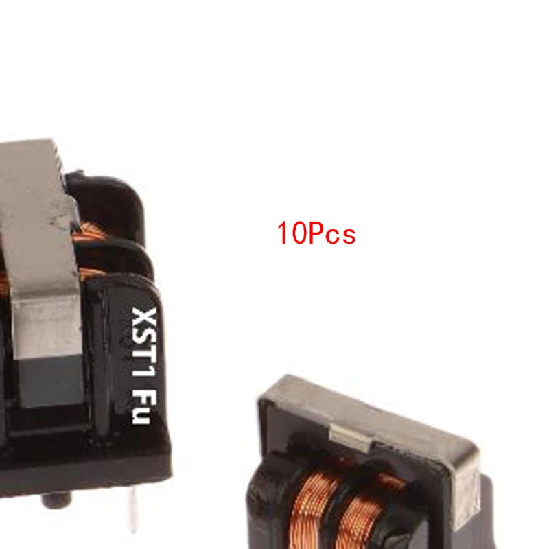 10Pcs UU9.8/UU10.5 Common Mode Choke Inductors, 10-50mH Filter Coils for EMI Suppression, Multiple Inductance Values