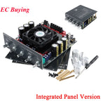 AS21HPA High-Power Bluetooth-BT 5.2 Digital Amplifier Board 2.1 Channel Class D Subwoofer 300W*2+600W TPA3255 Speaker Module