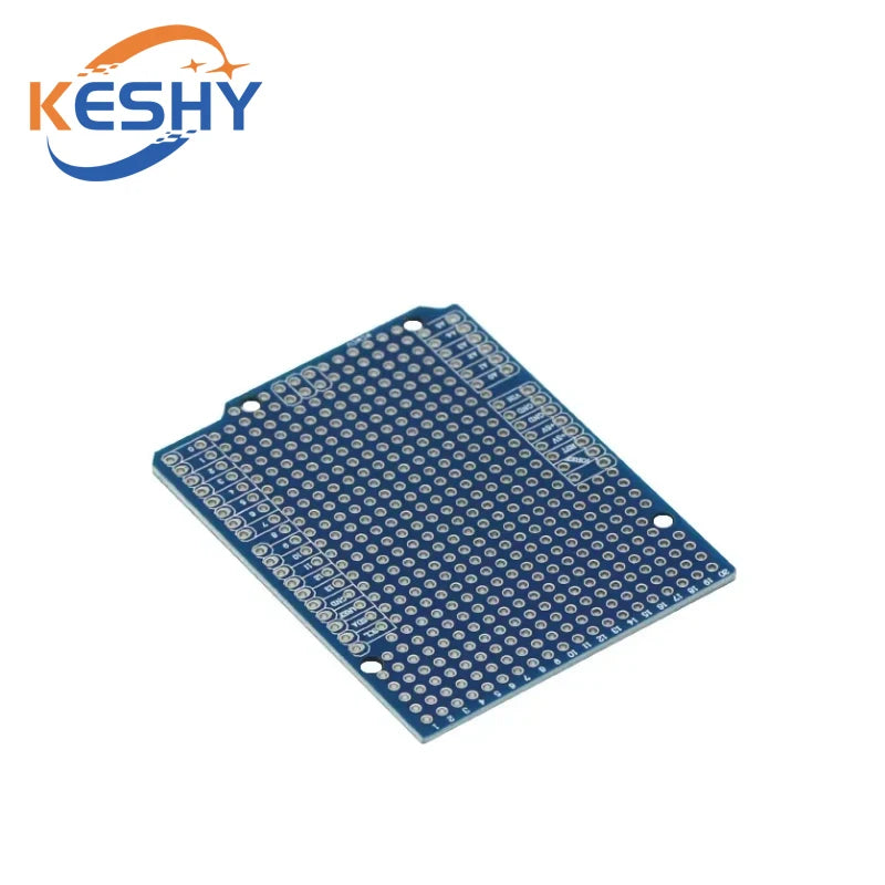 Prototype PCB Expansion Board For Arduino ATMEGA328P UNO R3 Shield FR-4 Fiber PCB Breadboard 2mm 2.54mm Pitch With Pins DIY One