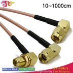 RG316 SMA to SMA Male Female Right Angle RF Coaxial Extension Cable Pigtail for WiFi 3G 4G GSM Antenna