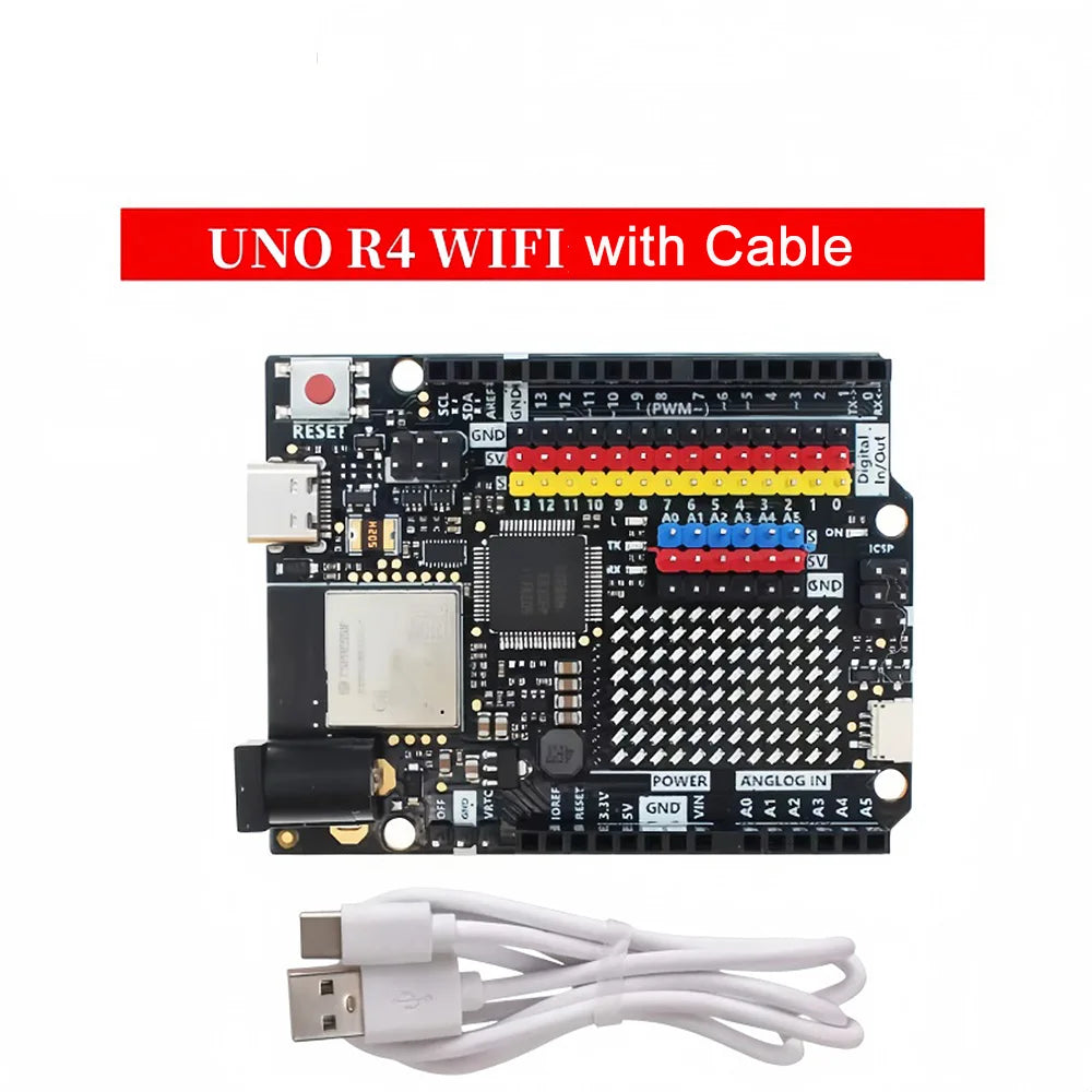 UNO R4 Minima WiFi Development Board, Microcontroller Board Compatible with Arduino UNO R4