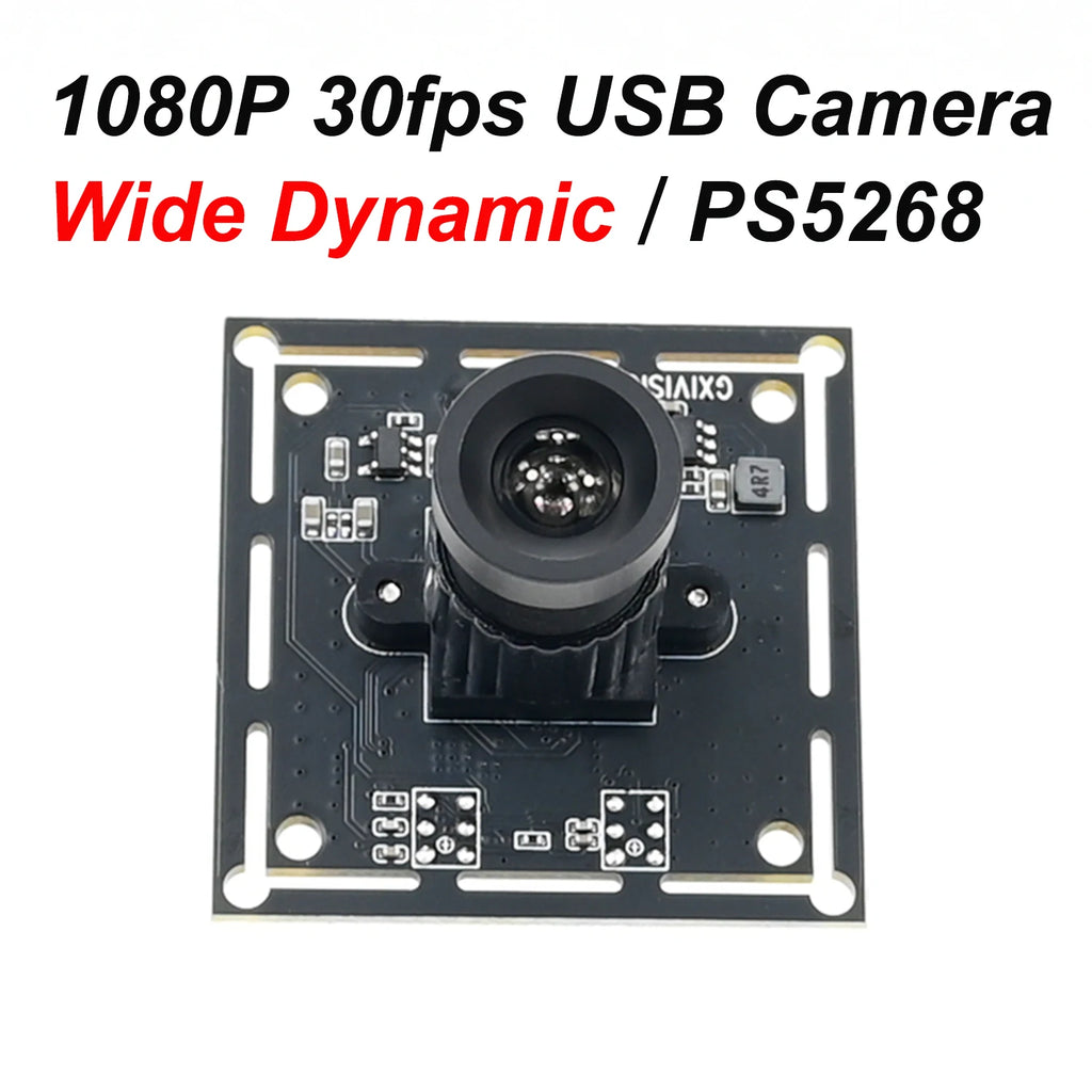 OV2735, 1080P USB Camera Module,30fps,2MP 1920x1080 HD,For Raspberry Pie PC Android Face Recognition，UVC Compatible