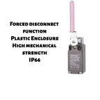 Limit Switch, CNTD CZE‑00‑QM plastic housing 1NO1NC contact, 6A 250VAC mechanical reset, position sensor for machine equipment i