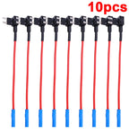 32V MINI SMALL MEDIUM Size Car Fuse Holder Add-a-circuit TAP Adapter Micro Mini Standard ATM Blade Fuse for Cars Vans 20/10/5pcs