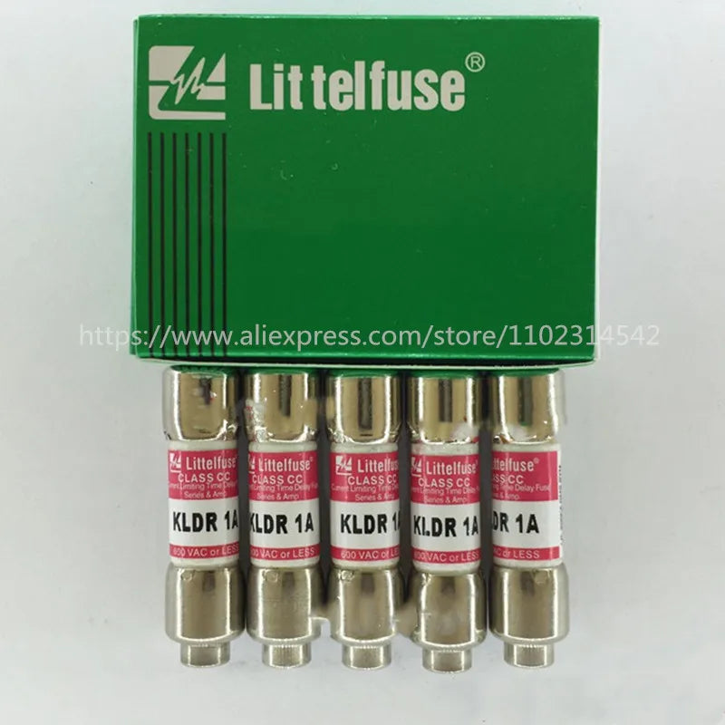 10PCS New Original KLDR 1A 2A 3A 4A 5A 6A 7A 9A 10A 12A 600V 10*38 Time Delay Fuse