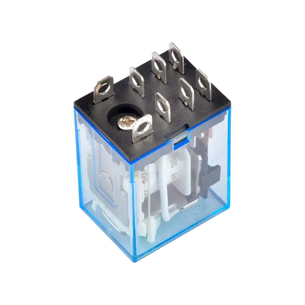 1pcs General Purpose LY2NJ HH62P Electronic Micro Electromagnetic Relay LED Lamp 10A 8 Pins Coil DPDT DC12V 24V AC110V 220V