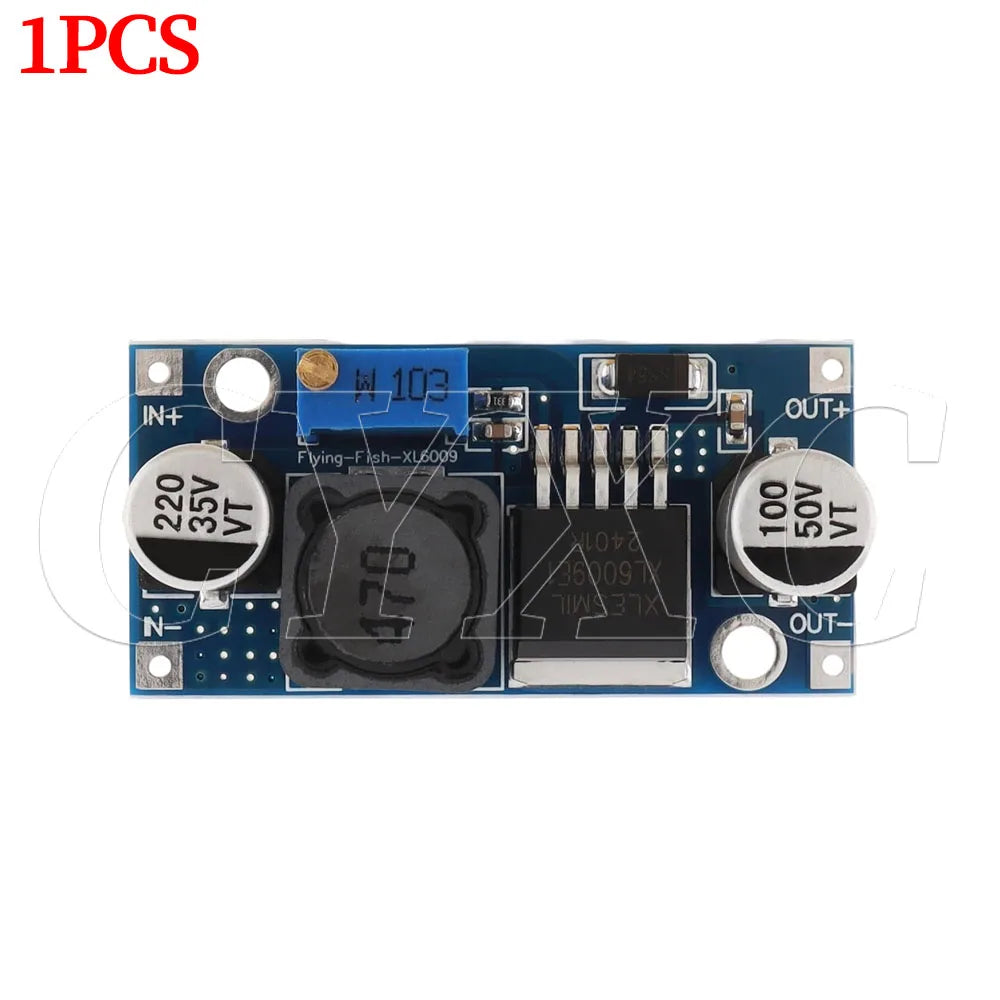 1-20PCS XL6009 4A Boost Converter Step Up Adjustable 15W 5-32V to 5-50V DC-DC Power Supply Module LM2577 Step-up Module
