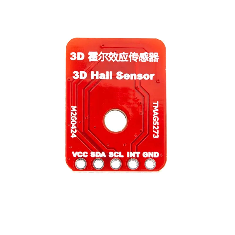 TMAG5273 3D Hall Effect Sensor Module, I2C Interface, Low-Power Linear Magnetometer with 12-bit ADC & CORDIC Angle Calculation