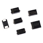 10/24/33Values Rectifier Diode Sample Book SMD M1 M4 M7 SS12 SS14 SS16 SS24 SS34 SS36 SS110 SS210 Schottky Barrier Diode KIT