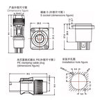 5pcs Powercon Connector 3 Pin Power Plug Adapter Lockable Cable Connector Chassis Socket NAC3FCB 3pin Male Plug Adapter