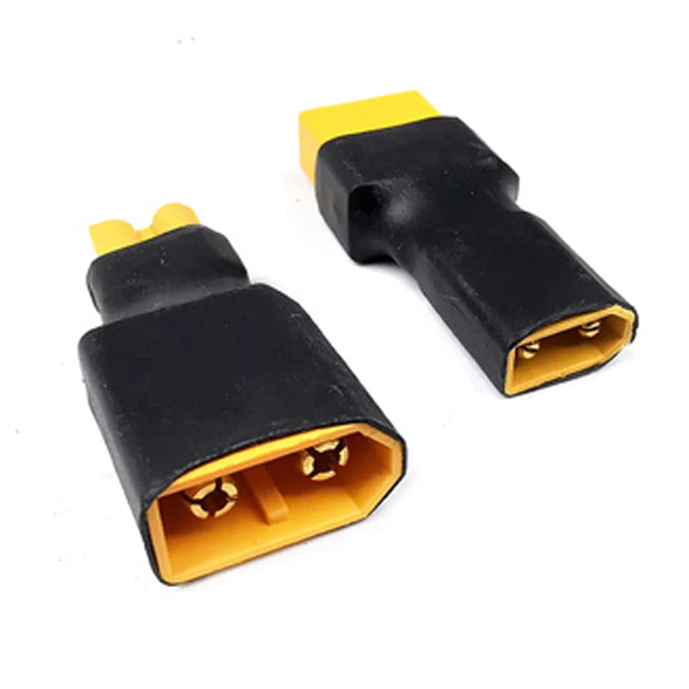 XT60 XT90 Plug Male / Female To T Plug Female / Male Connector Conversion Adapter No Wire for RC Airplane Quadcopter Parts