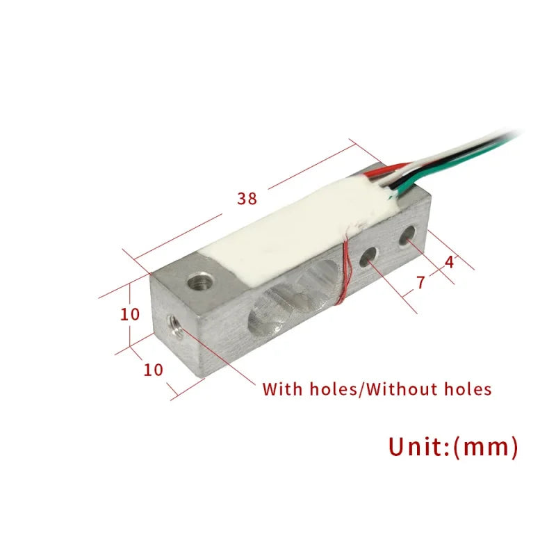 HY-135D 5KG Mini Load Cell for Kitchen Scale and DIY Household Weighing System
