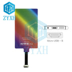 Max 10W 5V 2A Qi Wireless Charging Receiver Coil Universal Type-C Micro USB Port For Huawei P20 Pro P10 Plus Samsung Xiaomi