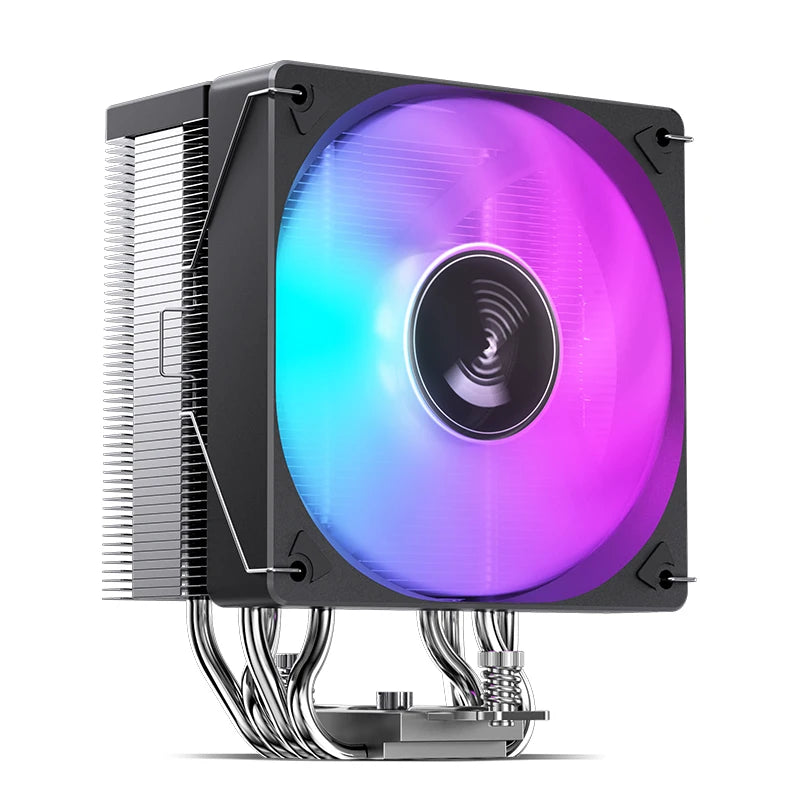 JONSBO CR-1000 EVO Tower CPU Cooler Nickel Plated 4 Heat Pipe 5V 3PIN ARGB Fan Air-Cooled Radiator For LGA1700 115X 1200 AM4 AM5