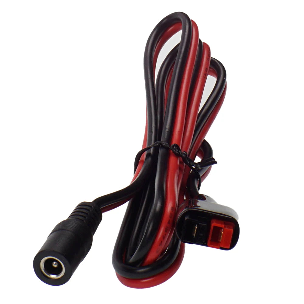 1m 14AWG cable 5.5mm x 2.1mm female DC to Anderson Connector Solar Charging Power Plug  For Portable Generator Solar Panel