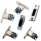 TYPE-C Female Base with Fixed Plate Charging Data Interface USB3.1 Turn the Test Board into 2.54MM Socket