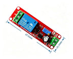 DC 5V 12V Time Delay Relay NE555 Time Relay Shield Timing Relay Timer Control Switch Car Relays Pulse Generation Duty Cycle