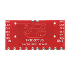 DC 5V TPIC6C596 Large Digit Driver Drive 6.5" 7-Segment LED Display Module for Andrino