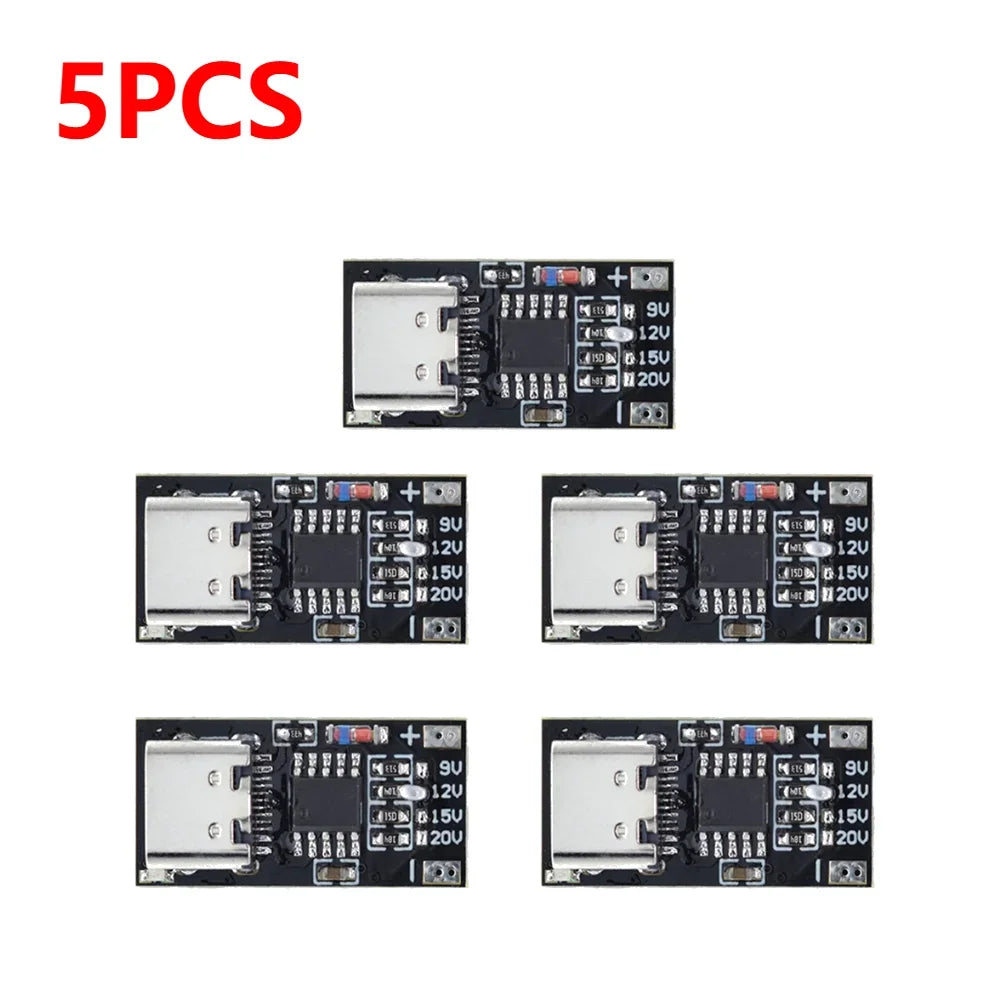 1-20PCS PD/QC/AFC Type-C Decoy Board USB Boost Module PPS/QC4  FCP AFC Type-C Trigger Polling Detector Power Fast Charging